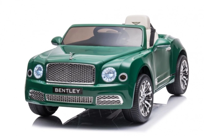 Akkumulátoros autó Bentley Mulsanne zöld