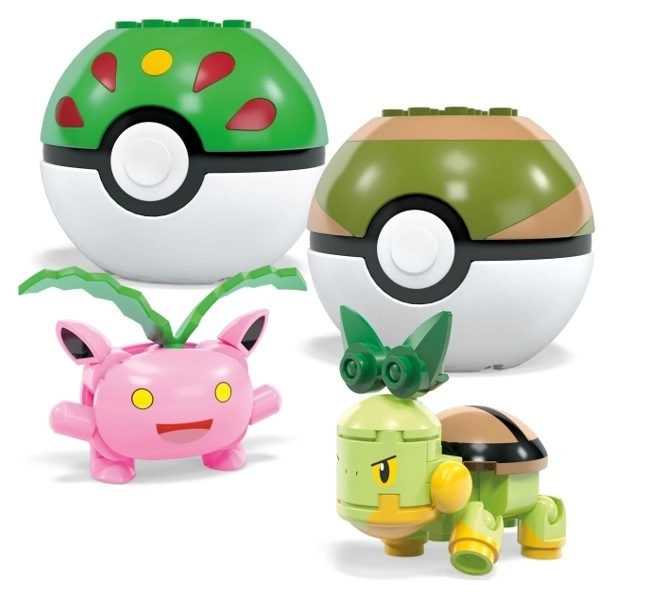 Pokemon fű típusú csapat építő készlet