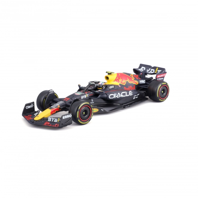 Bburago Oracle Red Bull Racing RB18 (2022) Sergio Perez pilótafigurával