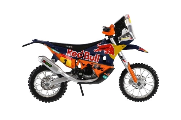 Bburago Red Bull KTM Rally Dakar motor 1:18 méretarány