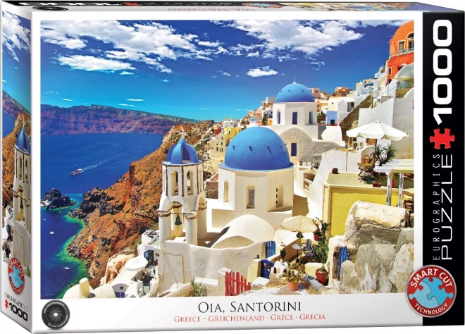 Oia, Santorini, Görögország 1000 darabos puzzle