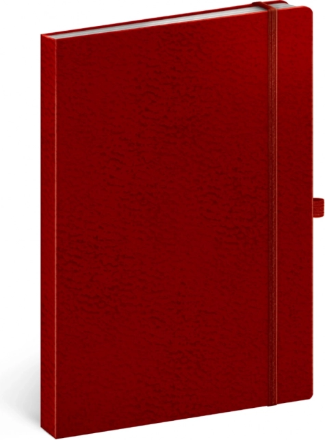 Notique Notes Vivella Classic piros, vonalas