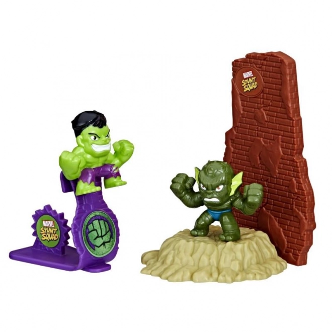 MARVEL AVENGERS STUNT SQUAD FG ÉS JÁTÉKFIGURÁK KÉSZLET