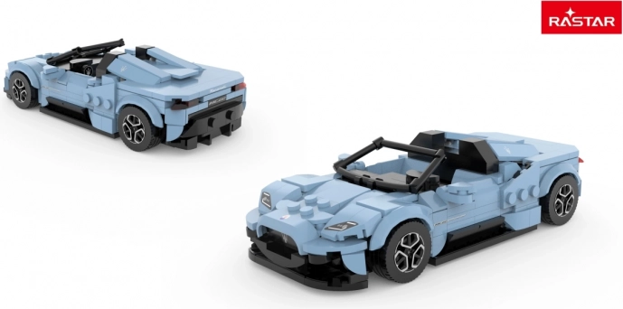 MASERATI MC20 autó építőkészlet 1:30 kék Rastar