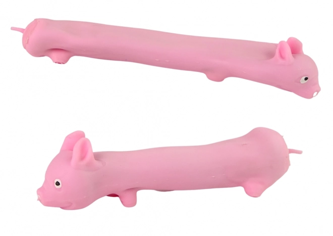 Rugalmas rózsaszín squishy játék malac