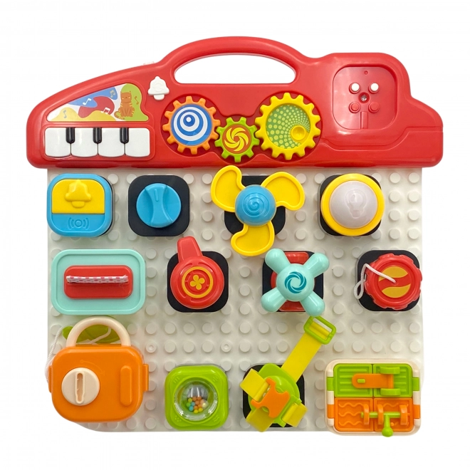 Montessori érzékelő tábla - Színes aktivitási panel