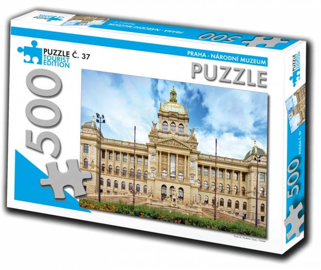 Turista kiadás puzzle Prágai Nemzeti Múzeum 500 darab