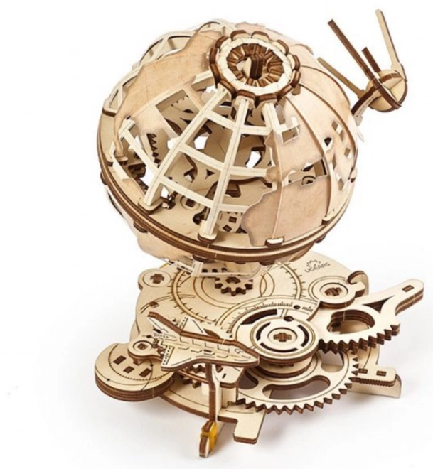 Ugears 3D puzzle földgömb 184 darab