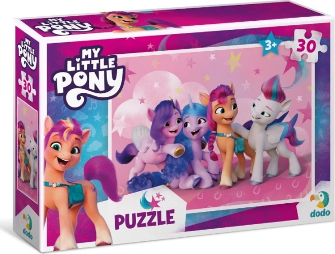 DODO Puzzle Én kicsi pónim: Jó csapat 30 darabos