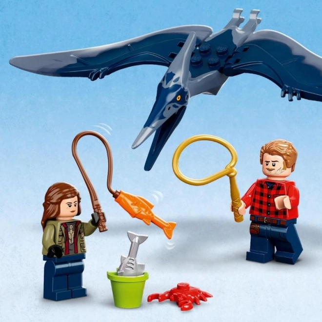 Lego Jurassic World pteranodon hajsza