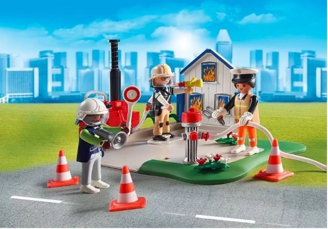 Playmobil mentőakciós figurák készlet