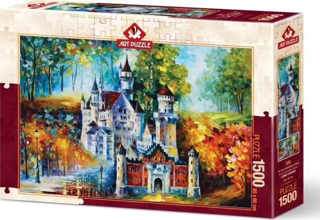 Neuschwanstein kastély puzzle - 1500 darab