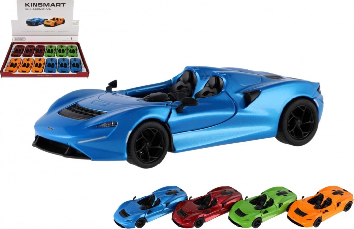 McLaren Elva Kinsmart Modellautó 13 cm