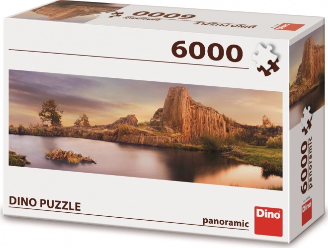 Dino panorámakép puzzle Panská szikla 6000 darabos