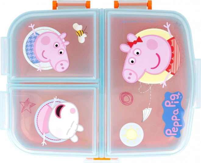 Peppa malac uzsonnás doboz gyerekeknek XL