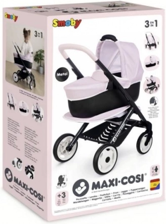 Maxi-Cosi babakocsi játék babák számára világos rózsaszín