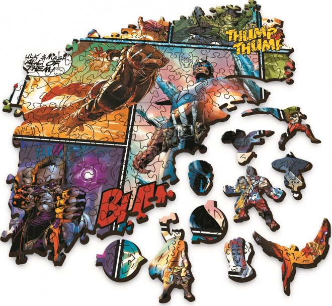 Trefl fa puzzle Marvel Avengers 1000 darabos