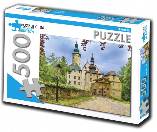 Lemberk turistás kiadású puzzle 500 darabos