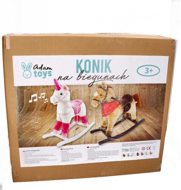 Hinta Mustang ló kerekekkel