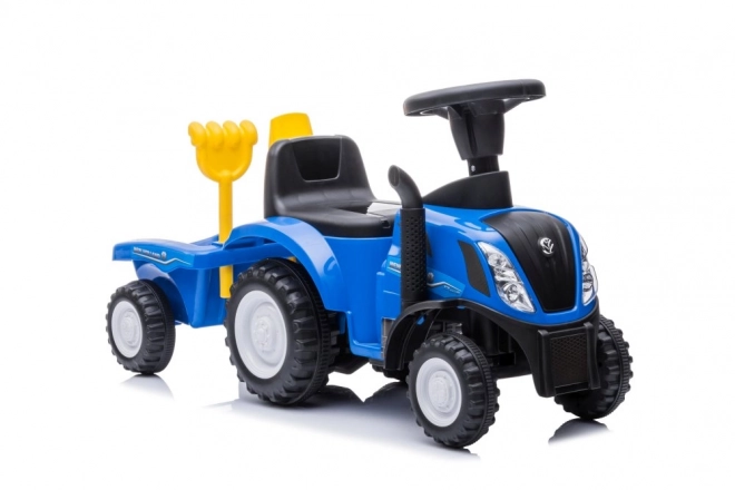 Járgány traktor New Holland kék