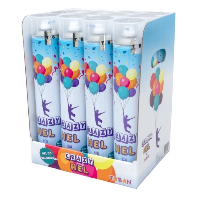 Crazy Helium lufi töltő spray 12 db