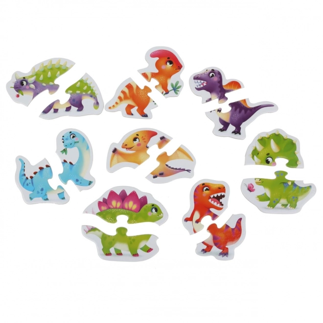 Dinoszaurusz puzzle gyerekeknek