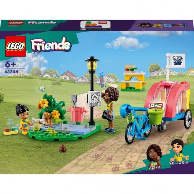 Kutya mentő bicikli – LEGO Friends