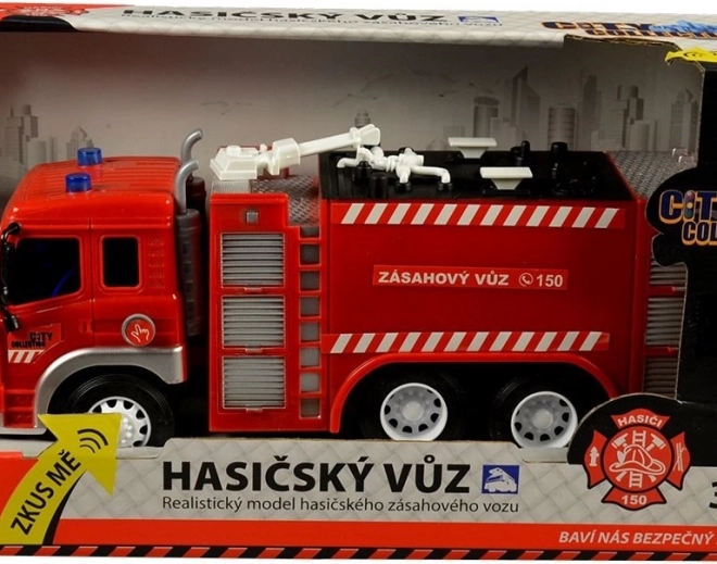 Tűzoltóautó City Collection elemes
