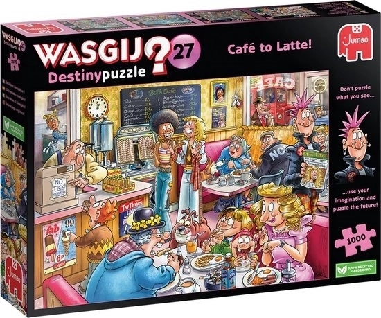 Wasgij kávézó 1000 darabos puzzle