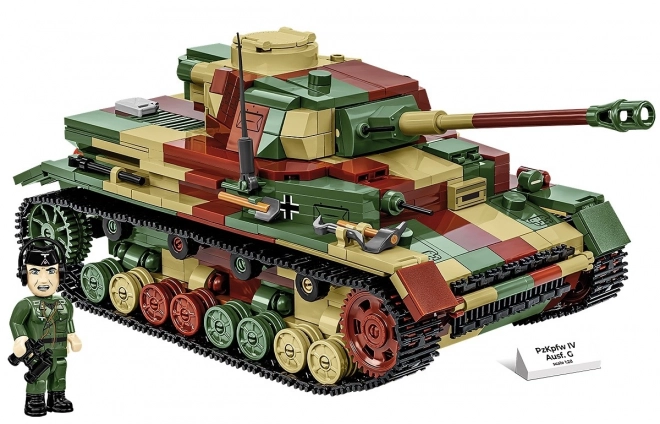 II. világháborús Panzerkampfwagen IV Ausf.G építőkészlet