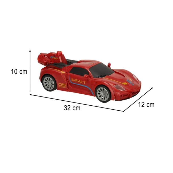 Zöld Transformer távirányítós autó játék