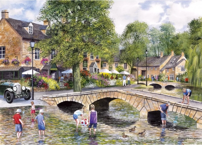 Bourton-on-the-Water falusi kirakó GIBSONS puzzle 1000 darabos