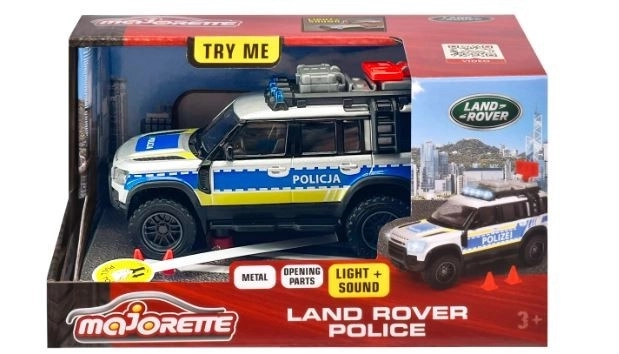 Rendőrségi Land Rover jármű 12,5 cm