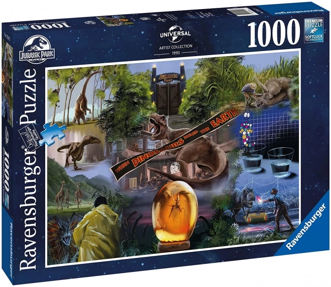 Jurassic Park 1000 darabos kirakó Ravensburger