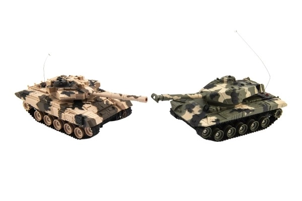 Tank RC készlet két tankkal és tartozékokkal