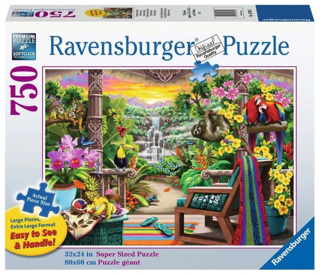 Ravensburger - trópusi menedék puzzle