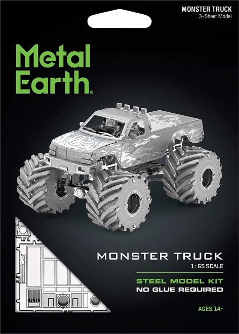 Metal Earth 3D monster truck puzzle