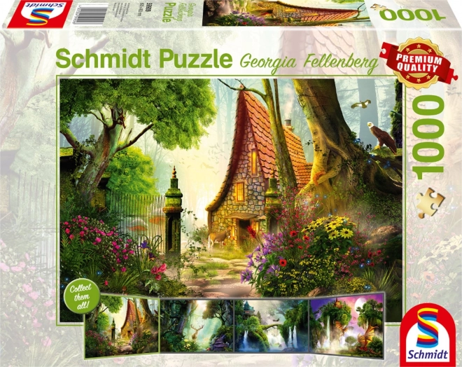 Schmidt puzzle ház a tisztáson 1000 darabos