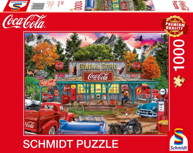 Coca Cola bolt 1000 darabos puzzle