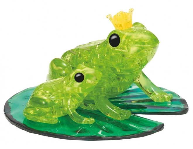 3D Kristály Kirakó Béka