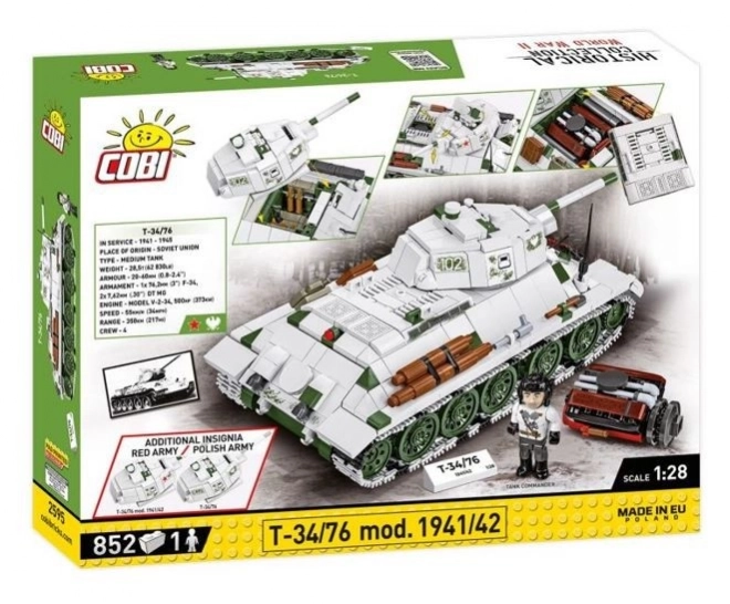 Cobi t-34 közepes tank építőkészlet