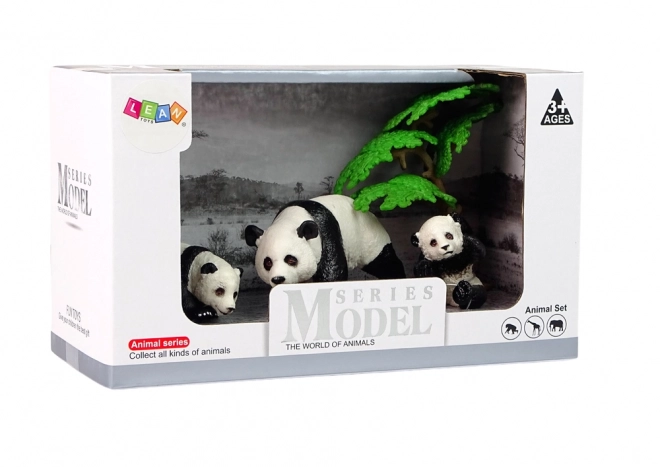 Panda és Kölykök Figurakészlet