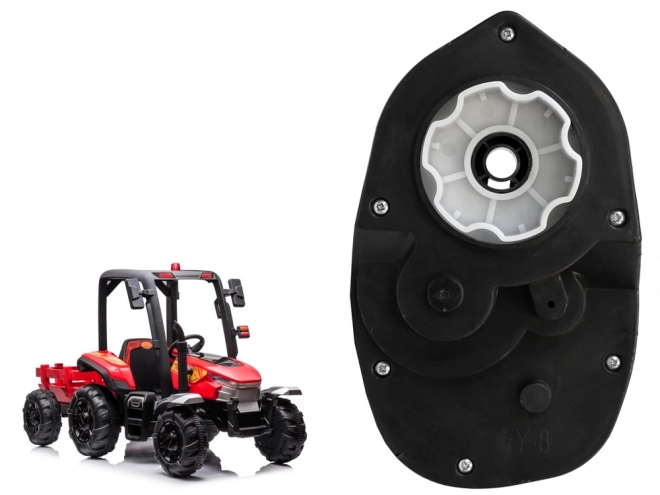 24V-os motor 12000 fordulatszámmal percenként + sebességváltó a BLT-206 járműhöz