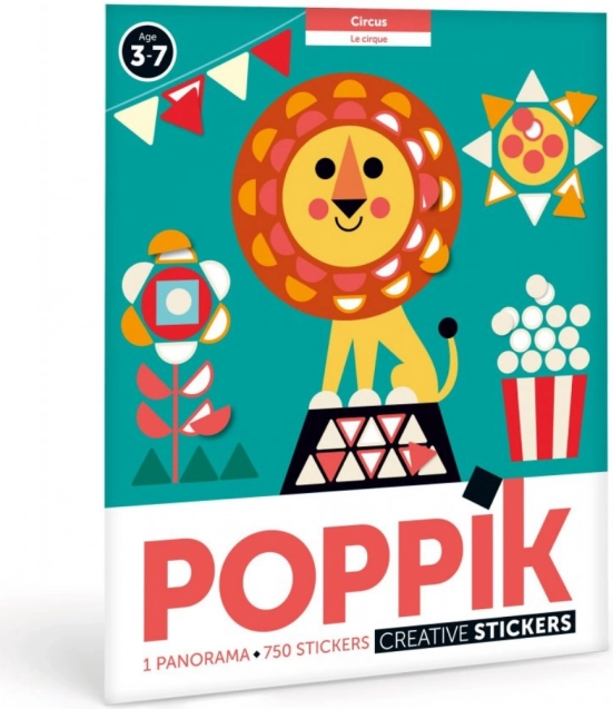 Samolepkés panoráma Cirkusz a Poppik-tól