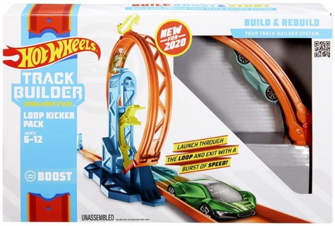 Hot Wheels pályaépítő készlet - Katapult hurok