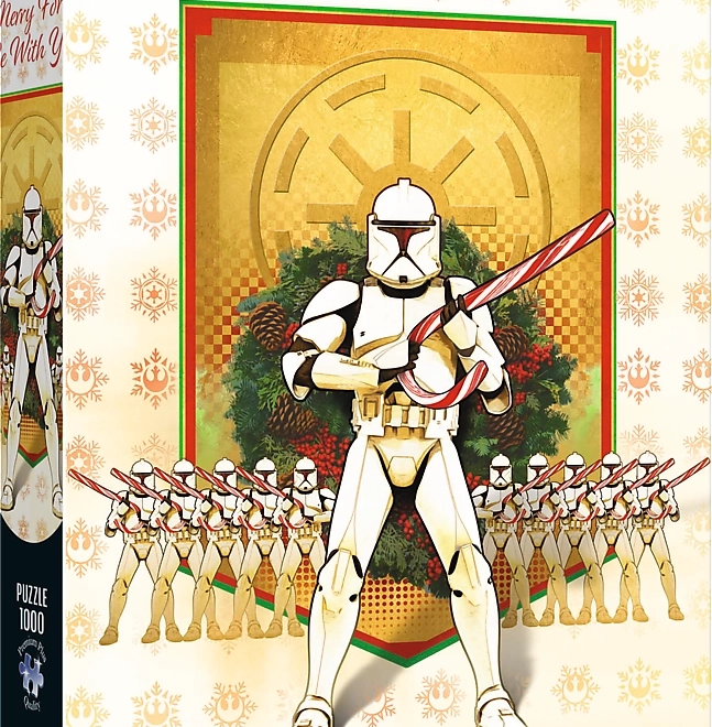 Trefl Puzzle Premium Plus Star Wars: Vidám Klónkatonák 1000 Darab