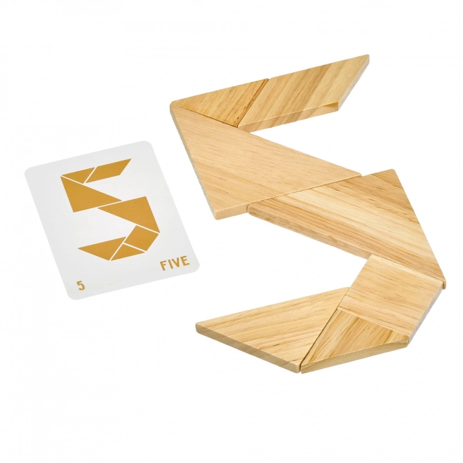 Lucy & Leo 285 tangram - logikai fa játék