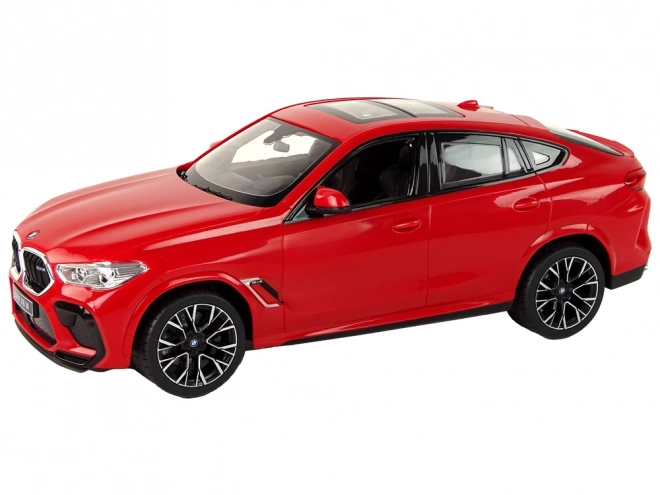Távirányítós autó BMW X6 M piros
