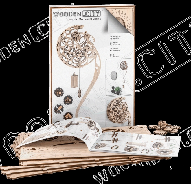 wooden city 3D ingamodell 121 darabos készlet