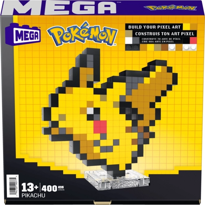 Mega Bloks pokémon pikachu pixelart